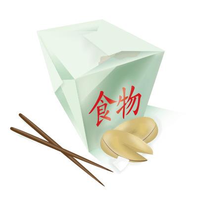 Chinese Food Box png transparent
