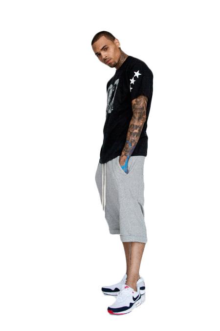 Chris Brown Standing png transparent