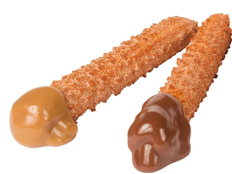 Churros With Chocolate and Dulce De Leche png transparent