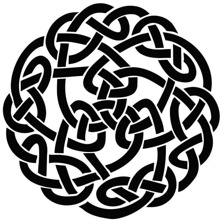 Circle Celtic Knot png transparent