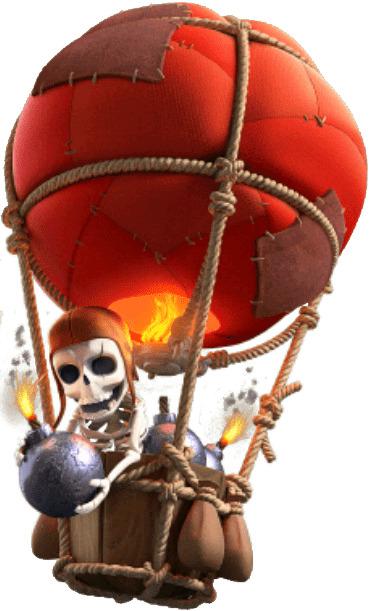 Clash Of Clans Hot Balloon png transparent