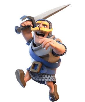 Clash Royale Knight Jumping png transparent