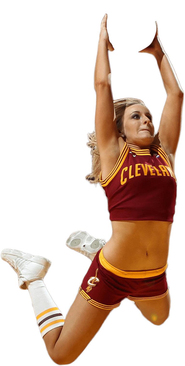 Cleveland Cheerleader png transparent