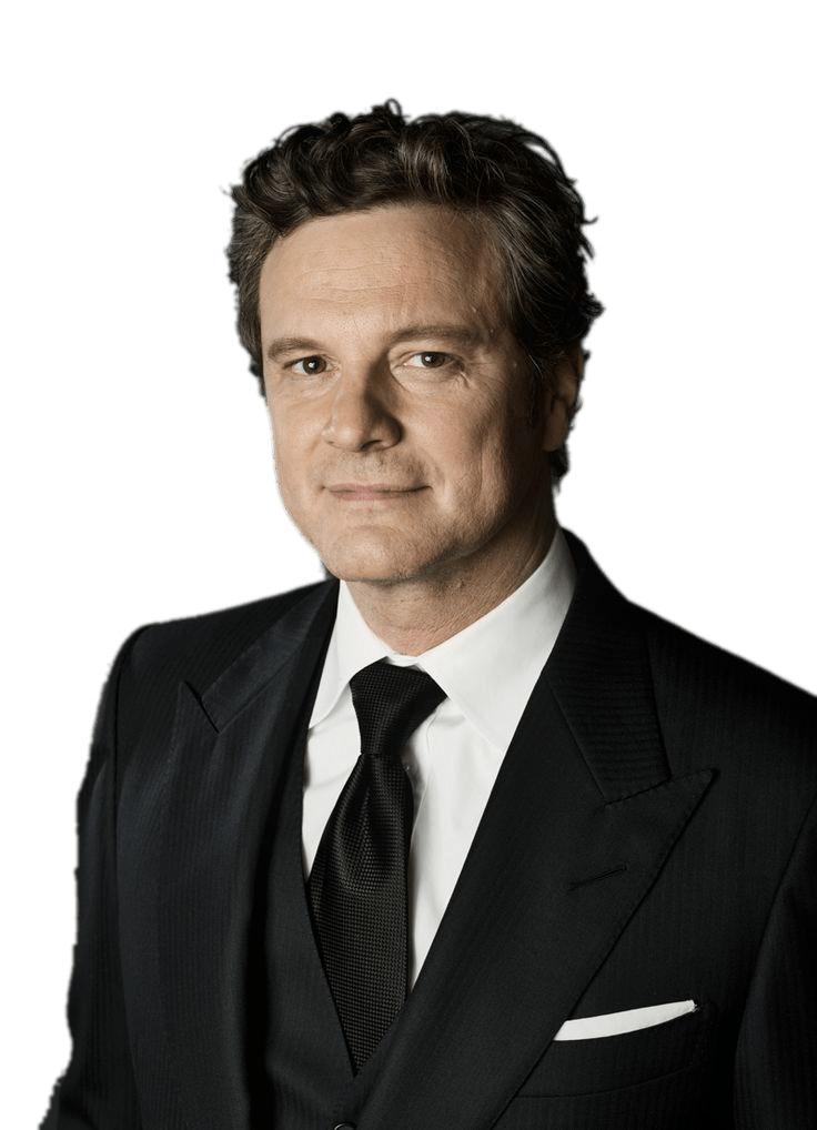 Colin Firth Portrait png transparent