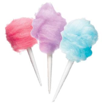 Coloured Candy Floss png transparent