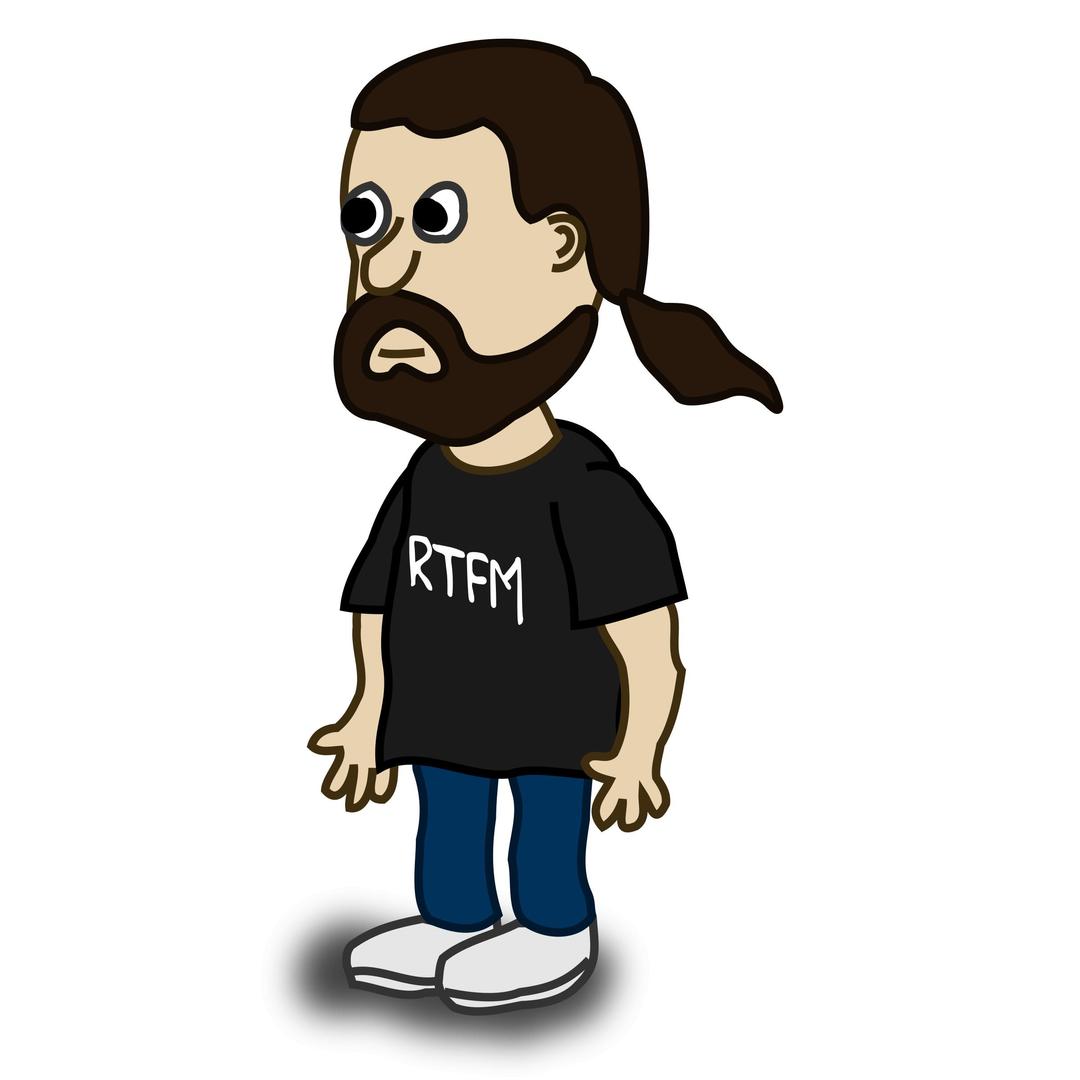 Comic characters: Bearded guy png transparent