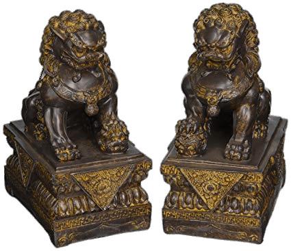 Couple Of Foo Dogs png transparent