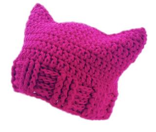 Crocheted Pink Pussyhat png transparent
