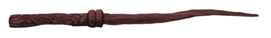 Crooked Wand png transparent
