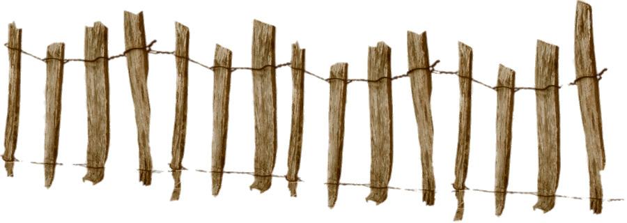 Crooked Wooden Fence Gate png transparent
