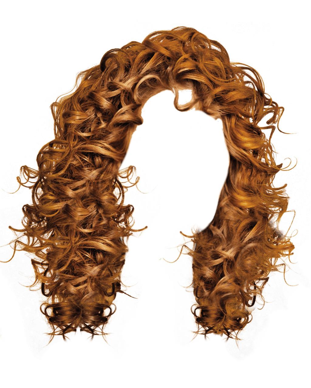 Curly Women Hair png transparent