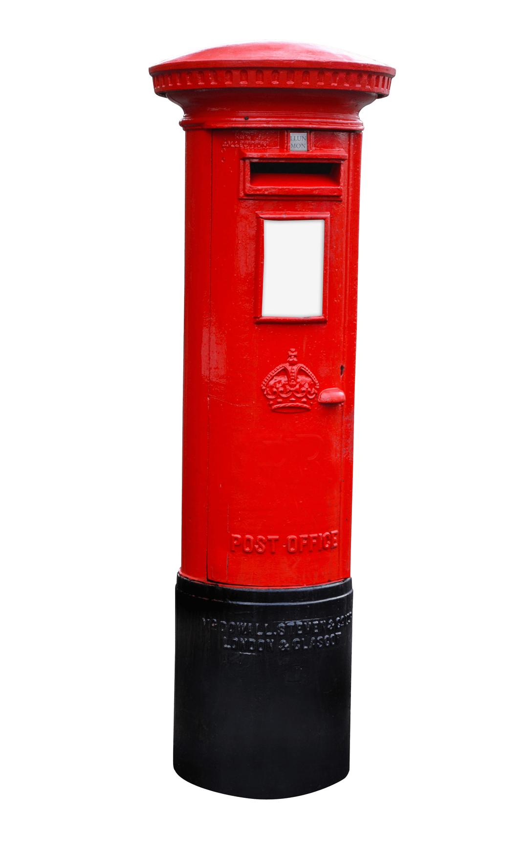 Cylinder Postbox png transparent