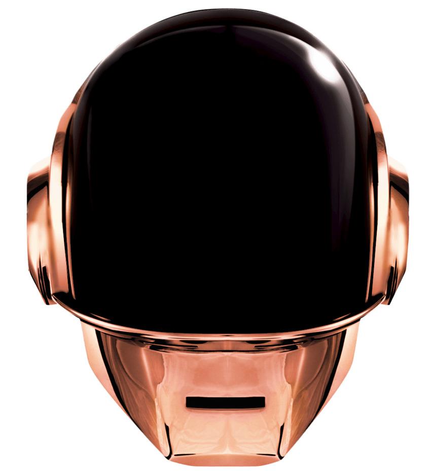 Daft Punk Copper Helmet png transparent