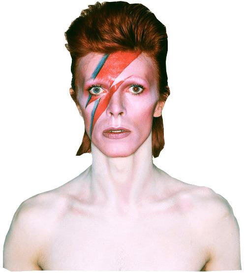 David Bowie Ziggy Stardust Face png transparent
