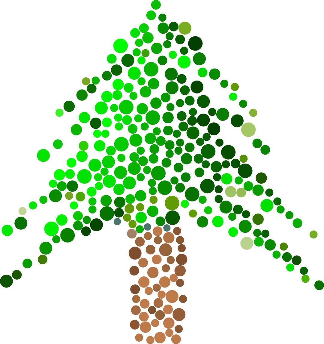Dot Tree png transparent
