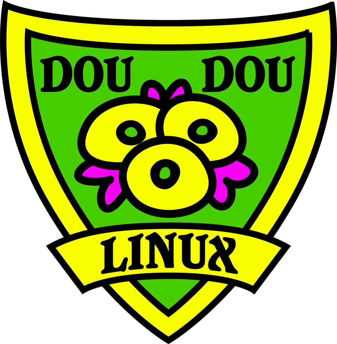 DouDouLinux Flower Remix png transparent
