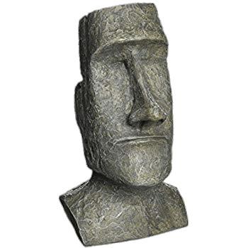 Easter Island Moai Statue Head Replica png transparent