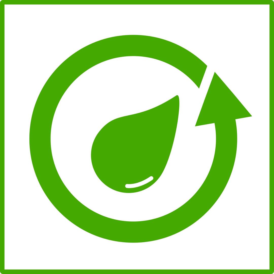 eco green recycle water icon png transparent