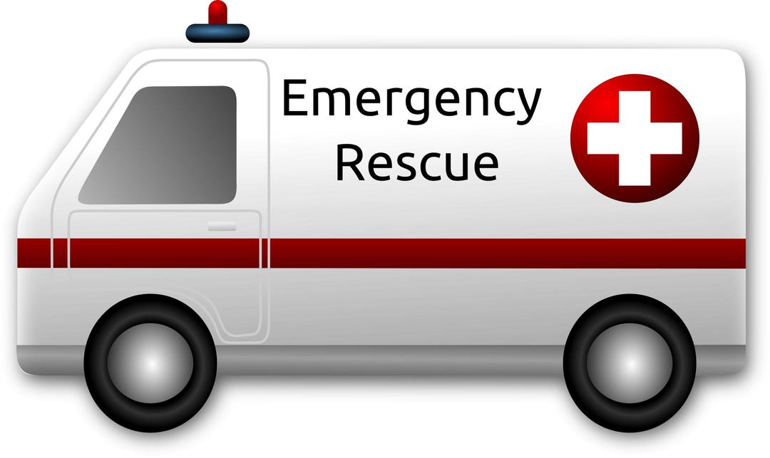 Emergency Rescue Ambulance png transparent