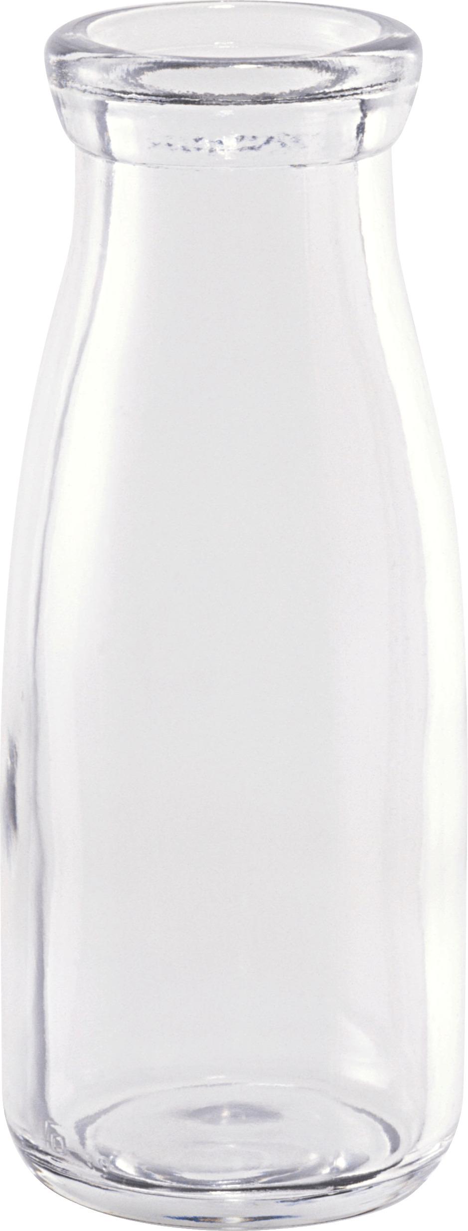 Empty Milk Glass Bottle png transparent