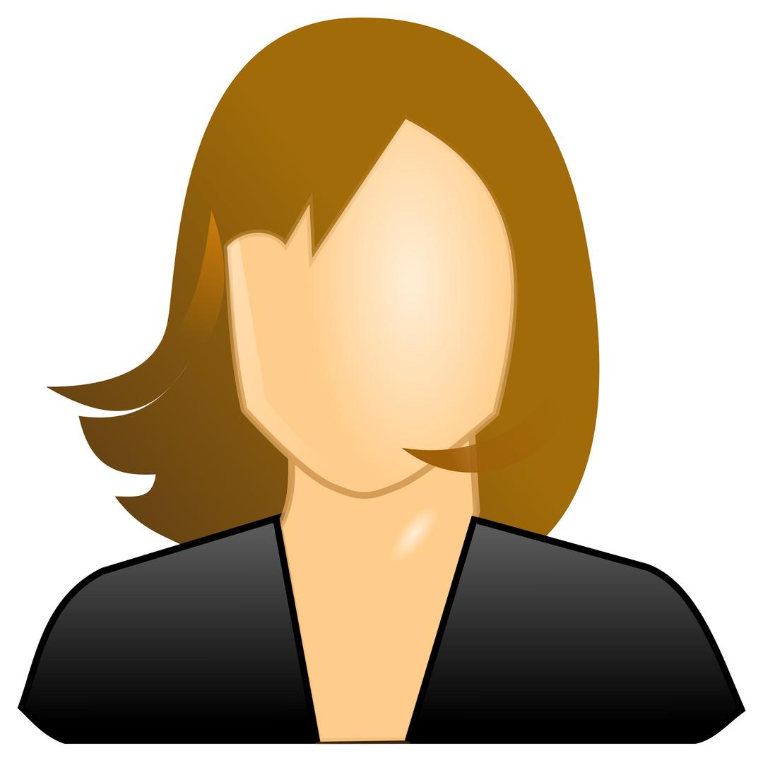 Female User Icon png transparent