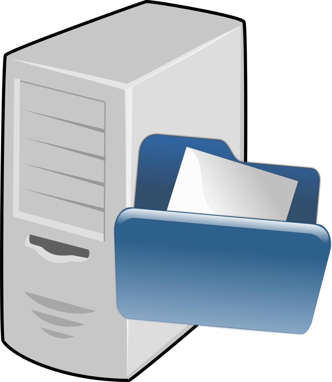 File server png transparent