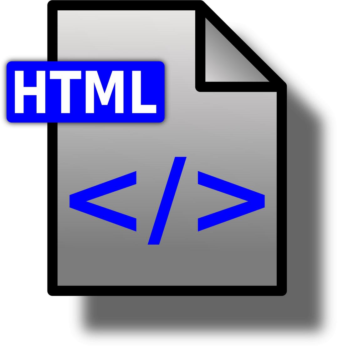 file-icon-html png transparent