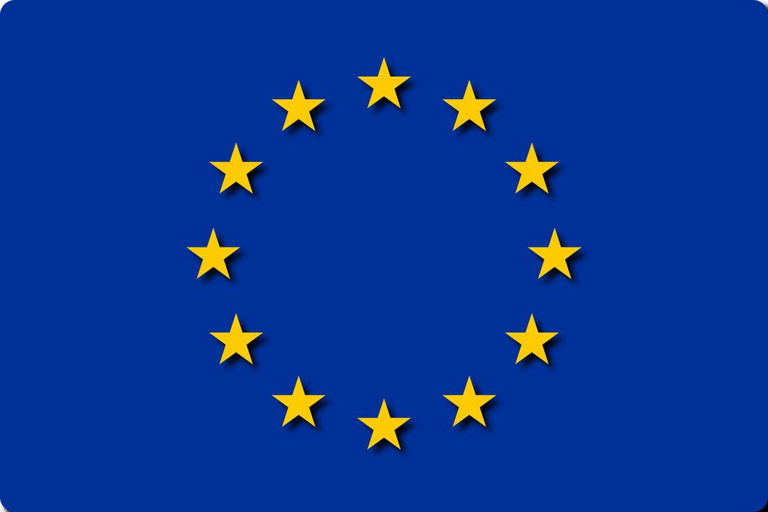 Flag of EU png transparent