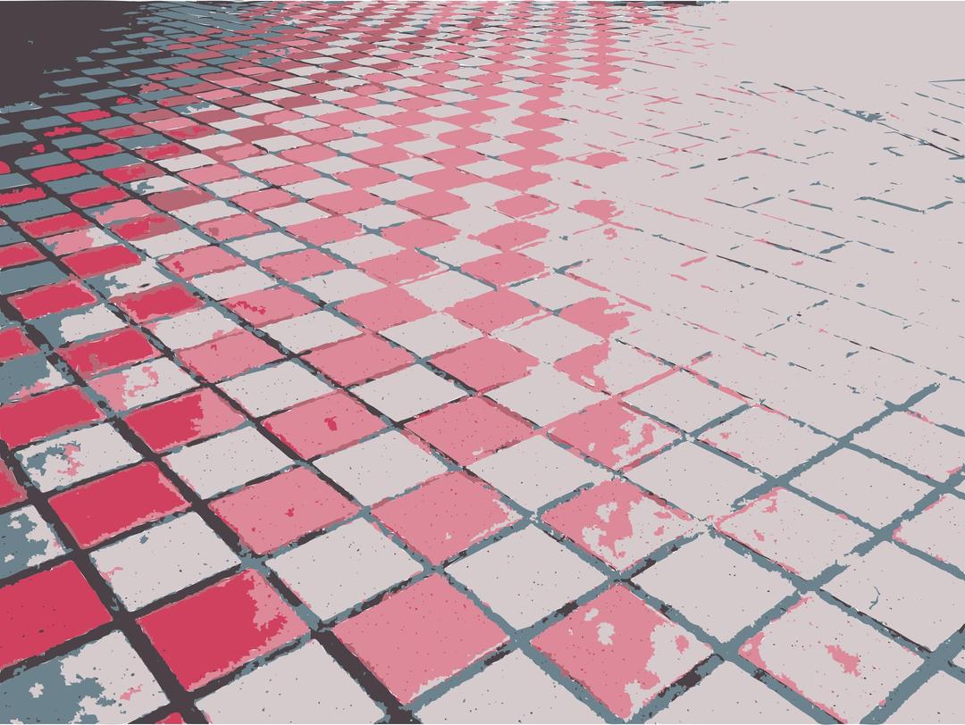 Floor checkered perspective png transparent