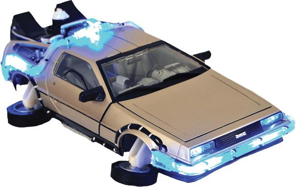 Flying Delorean Back To The Future png transparent
