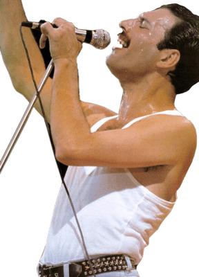 Freddie Mercury Close Up png transparent