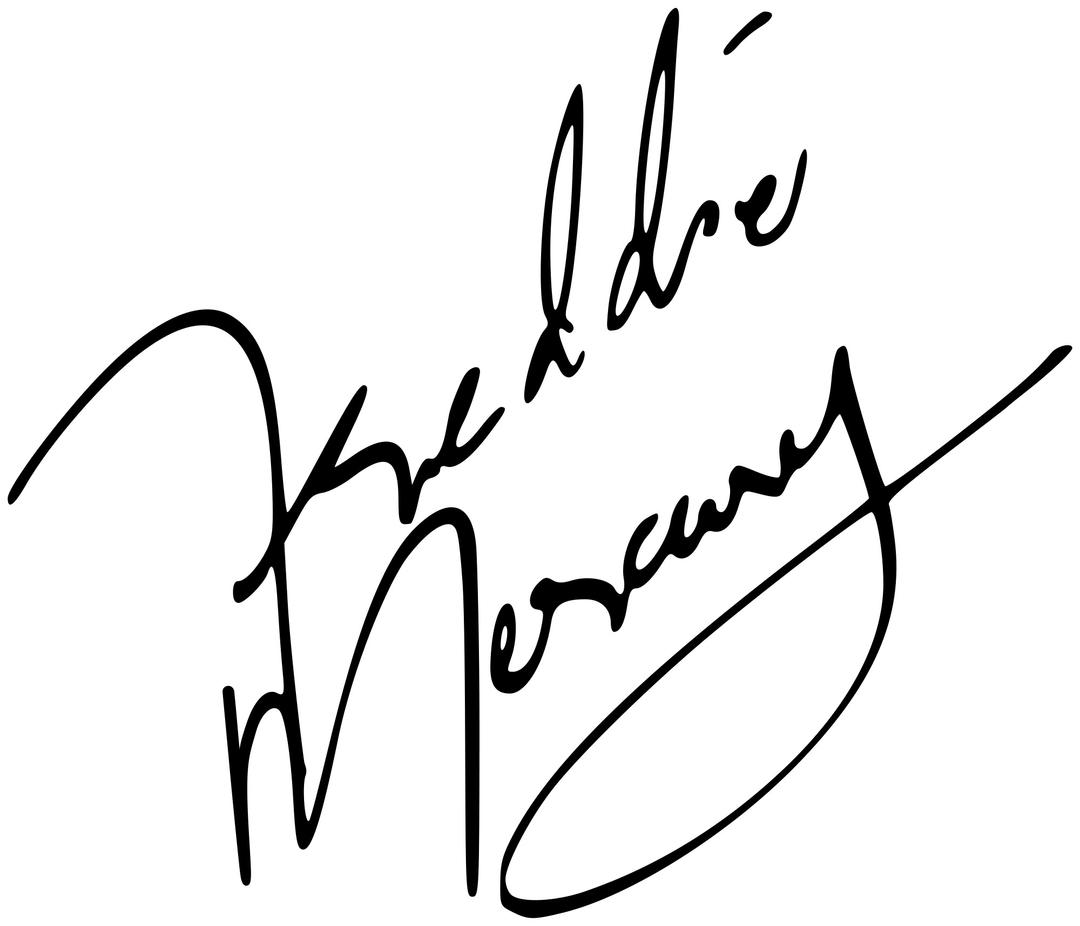 Freddie Mercury Signature png transparent