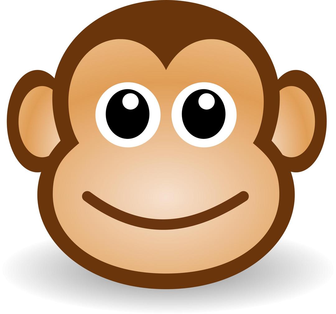 Funny Monkey Face png transparent