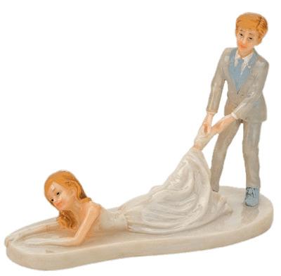 Funny Wedding Figurines png transparent