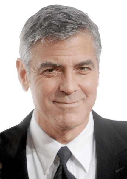 Georges Clooney Smiling png transparent