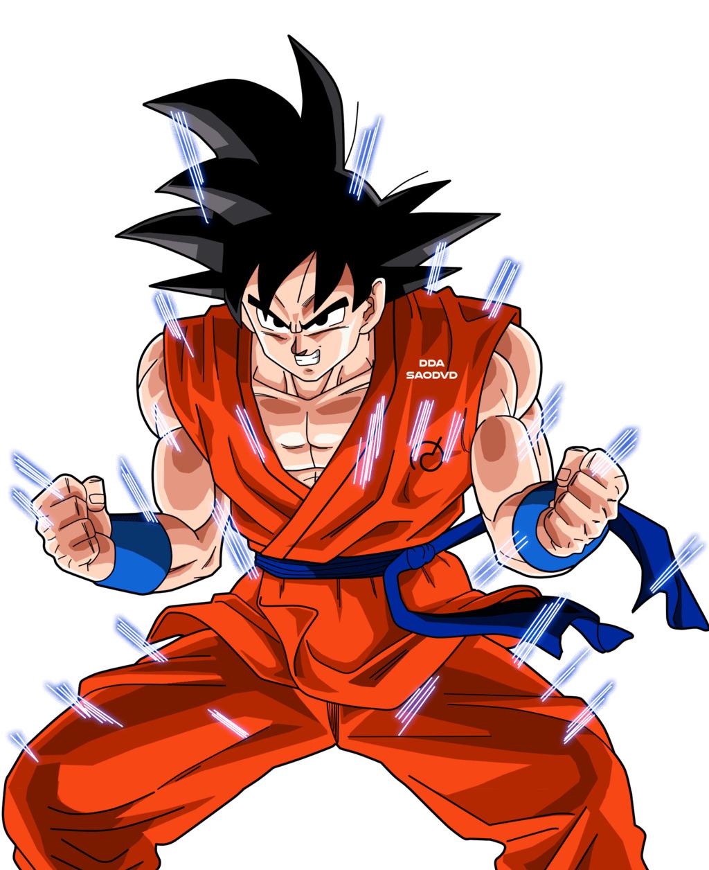 Goku Ready To Fight png transparent