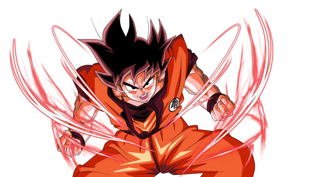 Goku Very Angry png transparent