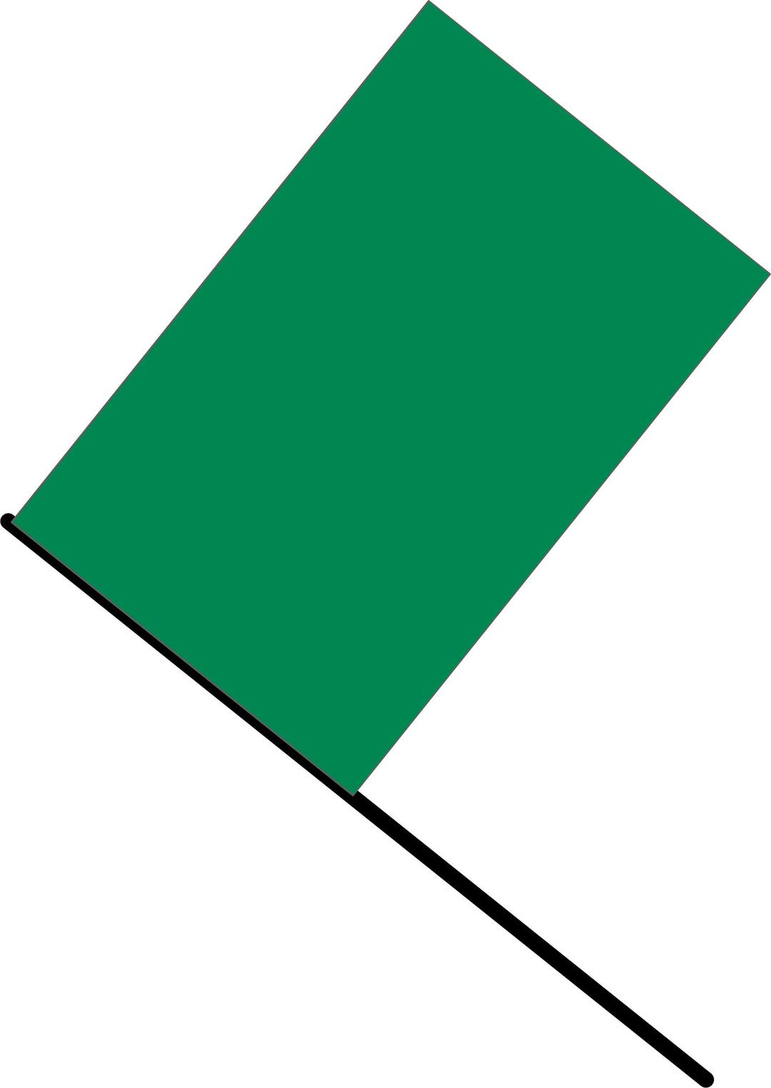 Green flag png transparent