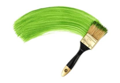 Green Line Paint Brush png transparent
