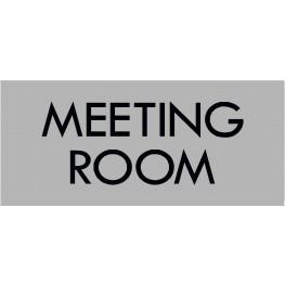 Grey Meeting Room Sign png transparent