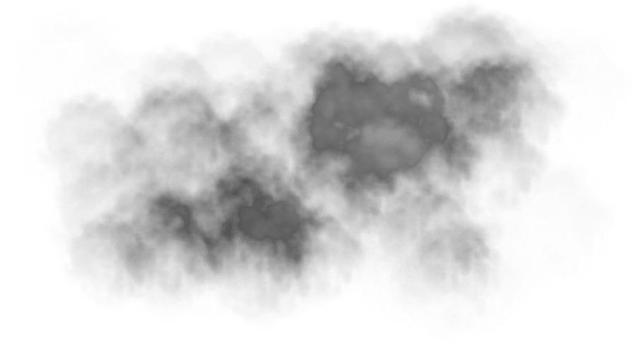 Grey Smoke Cloud png transparent