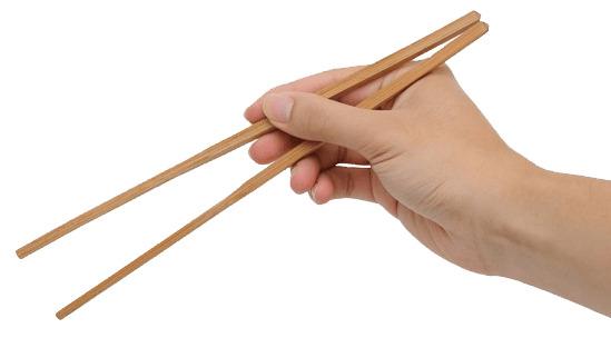 Hand Holding Chopsticks png transparent