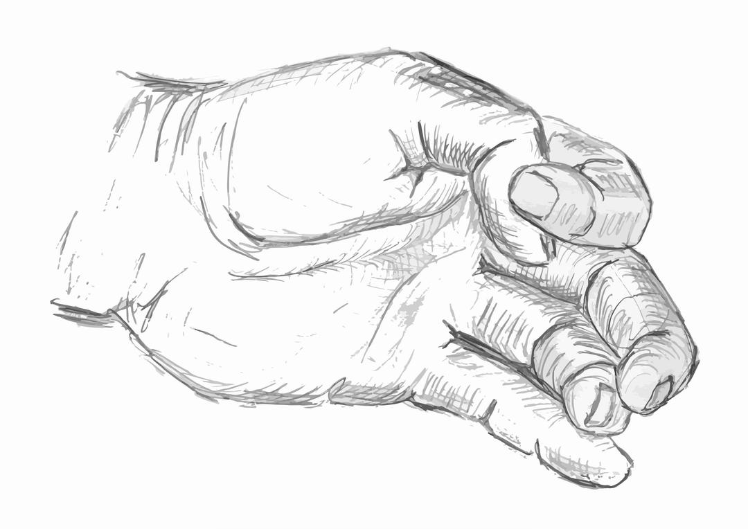 Hand Sketch png transparent