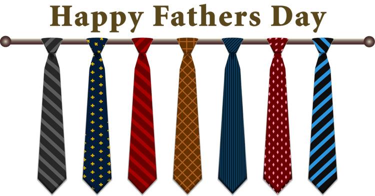 Happy Fathers Day Ties png transparent