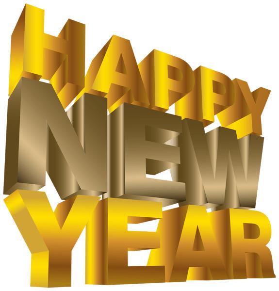 Happy New Year Movie Letters png transparent