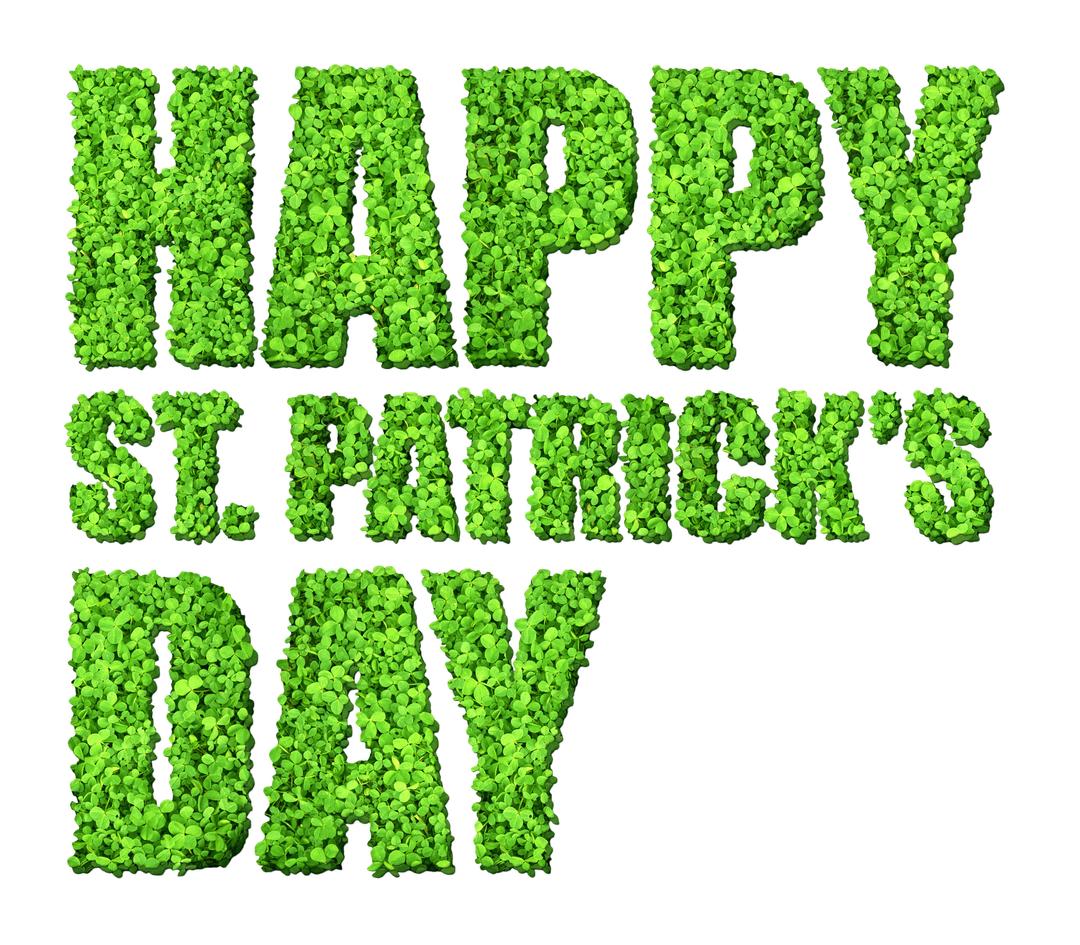 Happy St Patrick's Day Grass Sign png transparent