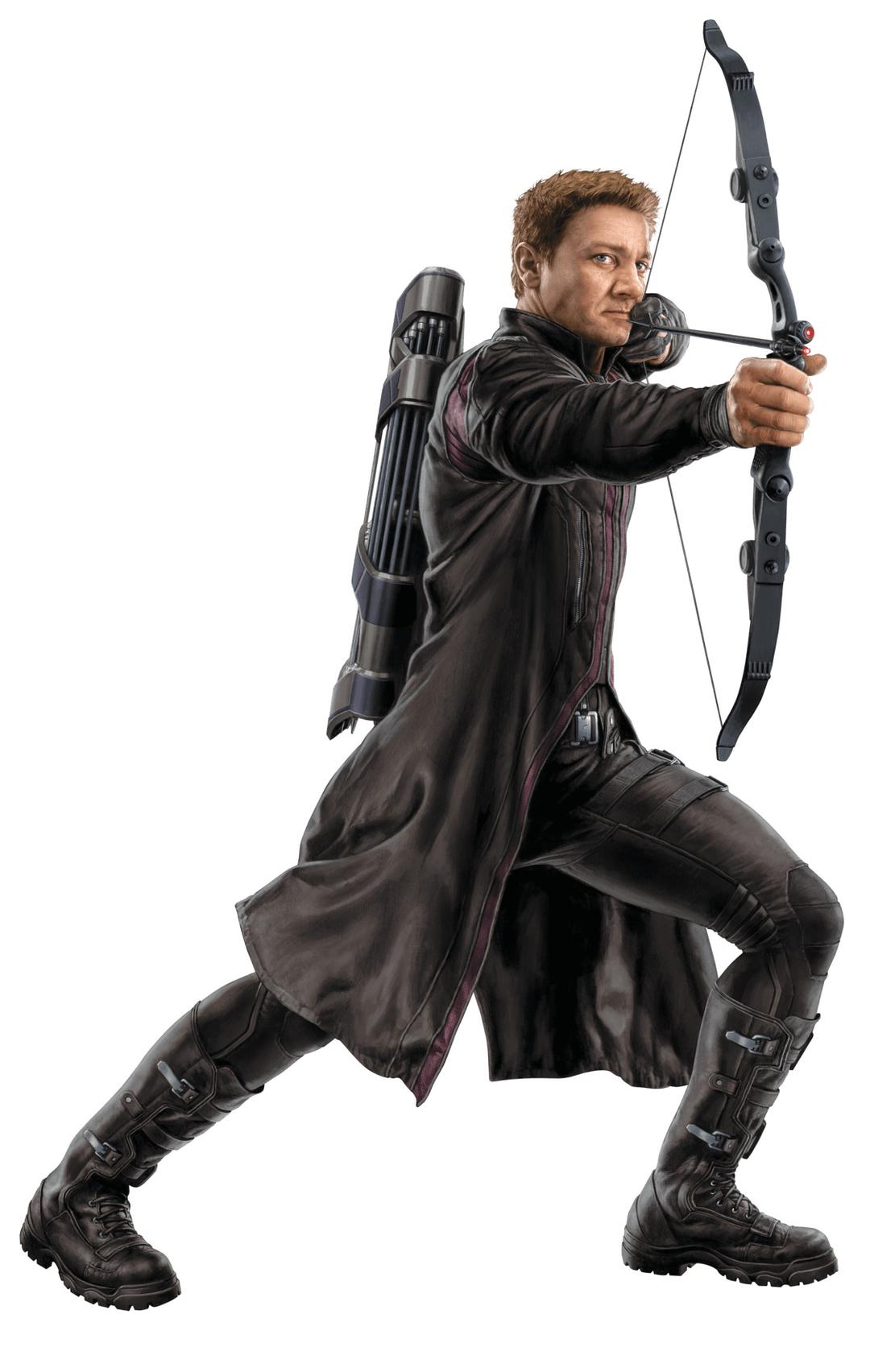 Hawkeye Front png transparent