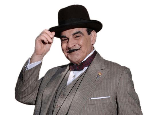 Hercule Poirot David Suchet Greeting png transparent