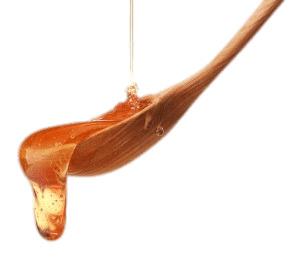 Honey Dripping From Spoon png transparent