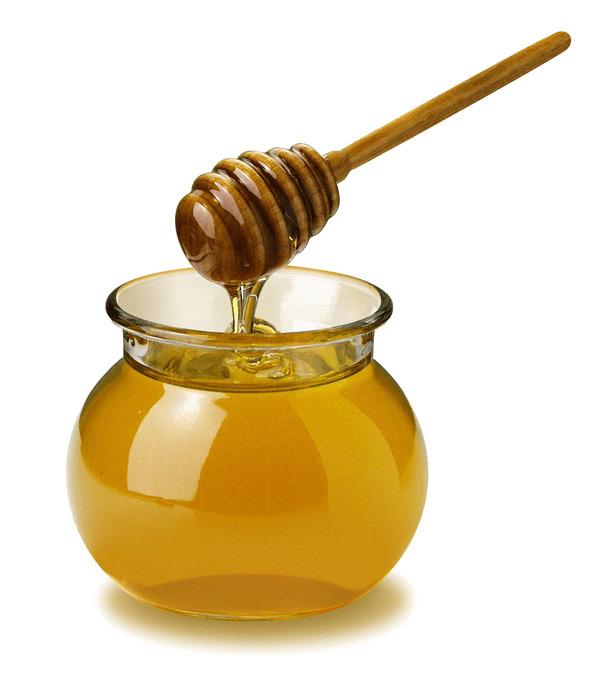 Honey Open Pot Spoon png transparent
